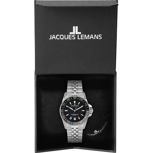 JACQUES LEMANS 1-2205H LIVERPOOL DIVER ERKEK KOL SAAT�