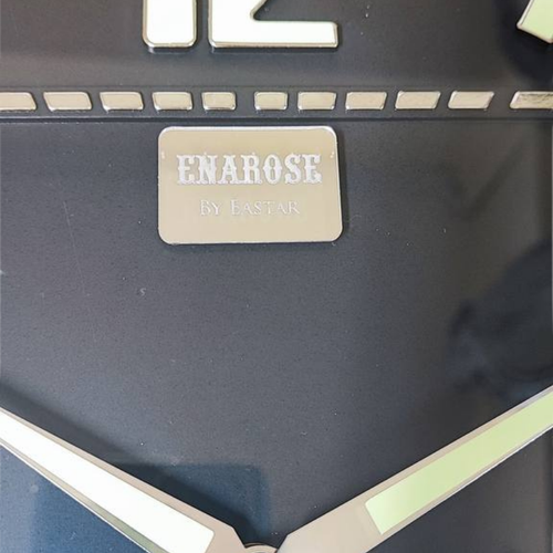 Enarose 3D Kabartma Fosforlu Rakam Duvar Saati E2711 S