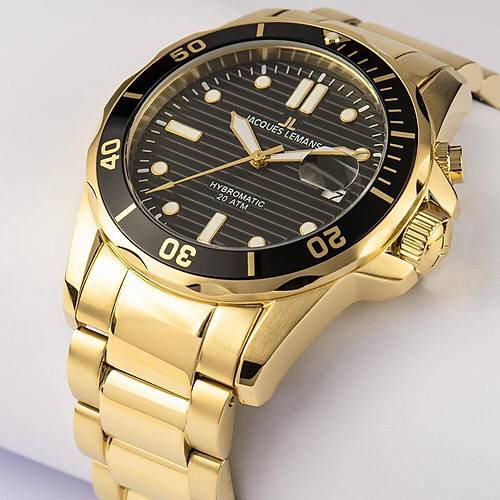 JACQUES LEMANS HYBROMATIC 1-2170M ERKEK KOL SAAT�