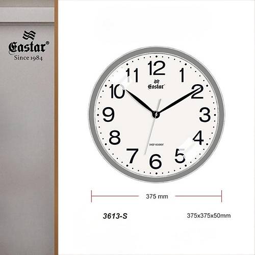Eastar A3613 S 3D Bombe Caml� Duvar Saati