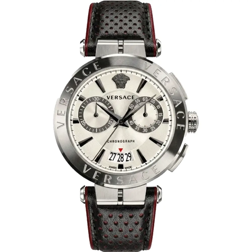 Dugarry - Versace VRSCVE1D01220 Uyumlu �zel Kesim El Yap�m� Deri Saat Kay���