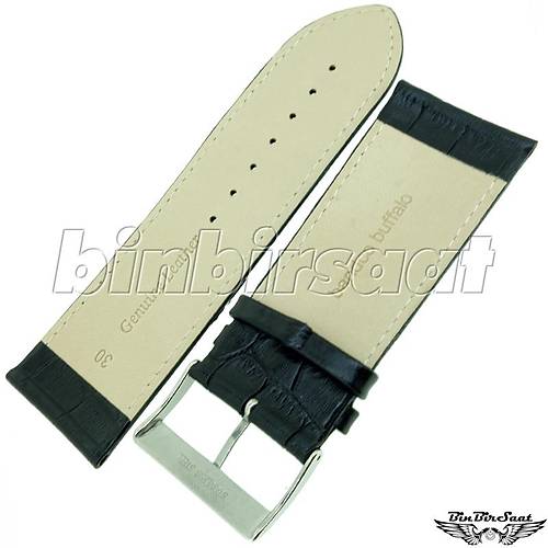 BANDCO BUFFALO Hakiki Deri 30mm Saat Kordonu BND3028M-1C  4 Renk Seenek