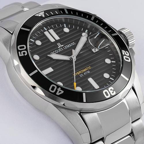 JACQUES LEMANS HYBROMATIC 1-2170G ERKEK KOL SAAT�
