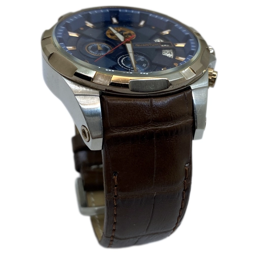Quantum - ADG498.999 Hakiki Deri Saat Kay��� | �zel El Yap�m� �retim