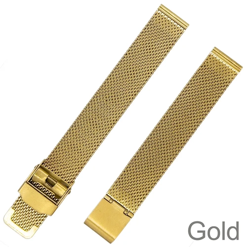 Has�r �rg� �elik Kad�n Saat Kordonu - �ift Emniyetli Kilit - 5 Renk Se�ene�i