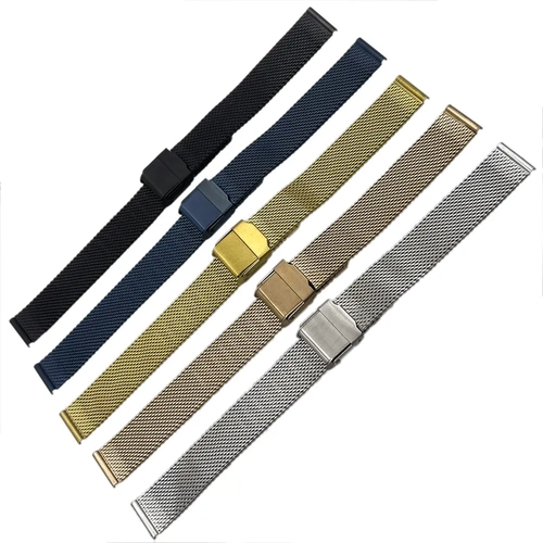 Has�r �rg� �elik Kad�n Saat Kordonu - �ift Emniyetli Kilit - 5 Renk Se�ene�i