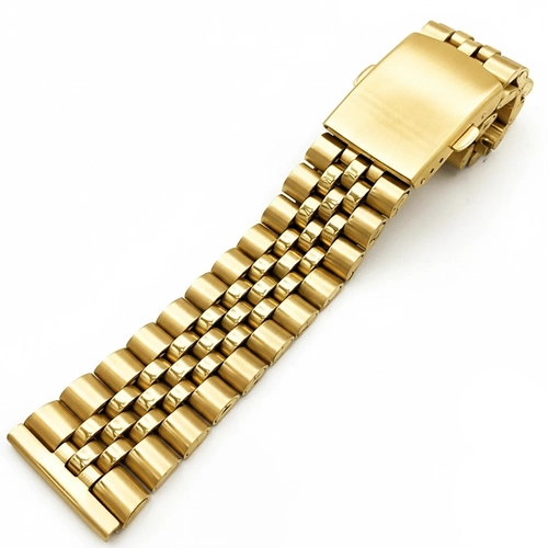 Alt�n Sar�s� B�kme �elik Jubilee Model Saat Kordonu 22mm Folded Link