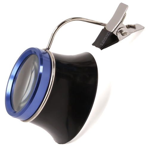 Saat�i Klipsli G�zl�k Tipi B�y�te� Lup 3X Tek Lens