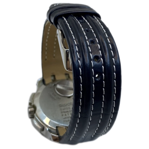Swatch - YRS407 Hakiki Deri Saat Kay��� | �zel El Yap�m� �retim