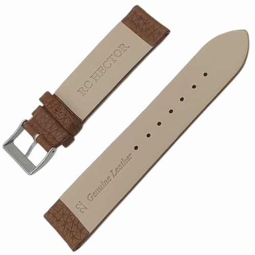 RC Hector Hakiki Deri 22mm Saat Kay Kahverengi