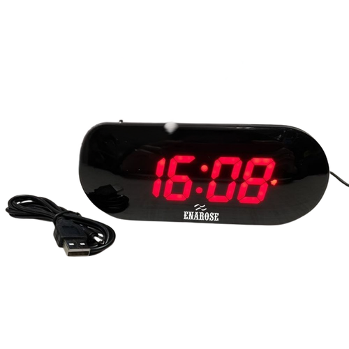 Enarose 3 Alarml� Elektrikli Masa Saati E7517-1