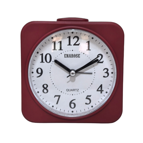Enarose ATC5655 Snooze �zellikli Melodili Sessiz Masa Saati
