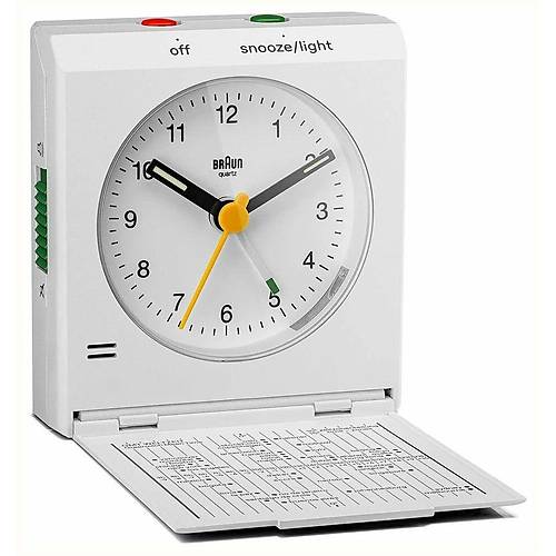 BRAUN BC05W ANALOG ALARMLI MASA SAAT�
