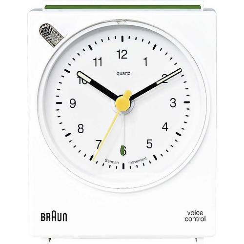 BRAUN BNC004WHWH ALARMLI MASA SAAT BEYAZ SES KONTROL