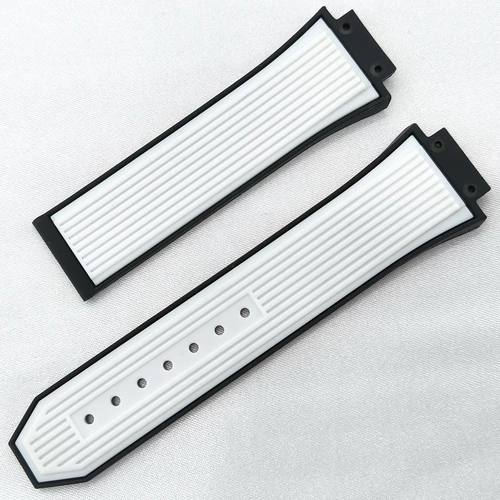 Hublot Sapphire Uyumlu Silikon Saat Kordonu - 22mm Klips