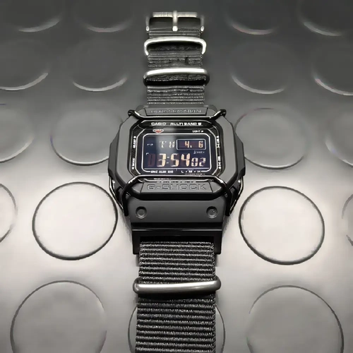 Casio G-Shock DW-5610 Uyumlu Kordon Montaj Adapt�r� - Siyah (16mm - 22mm)