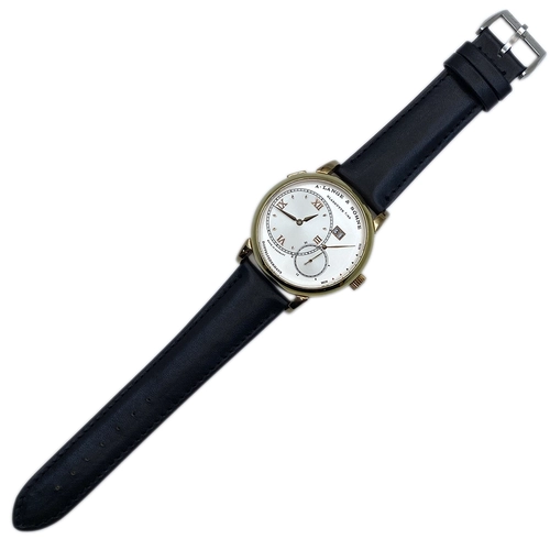 A. Lange & S�hne Grand Lange 1 Hakiki Deri Saat Kay��� | �zel El Yap�m� �retim