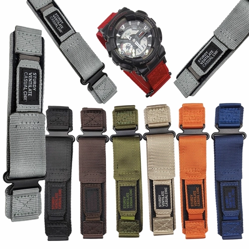 20mm Crtl Spor Tekstil Dokuma Saat Kordonu  Outdoor Stil