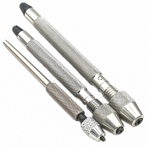 3�l� Mandren Seti (Pin Vise) � Profesyonel Saat�i Mini Mandrenleri