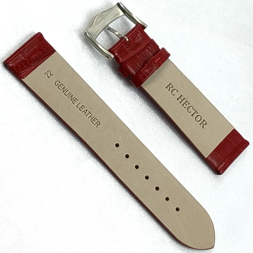 RC Hector Hakiki Deri 22mm Saat Kay��� - Klasik Saat Kordonu