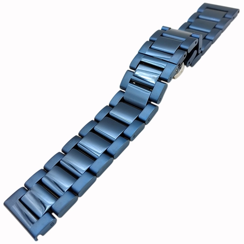 Solid Dolgu elik Mat/Parlak Saat Kordonu 1. Kalite 20-22-24mm ZR2024G1-L