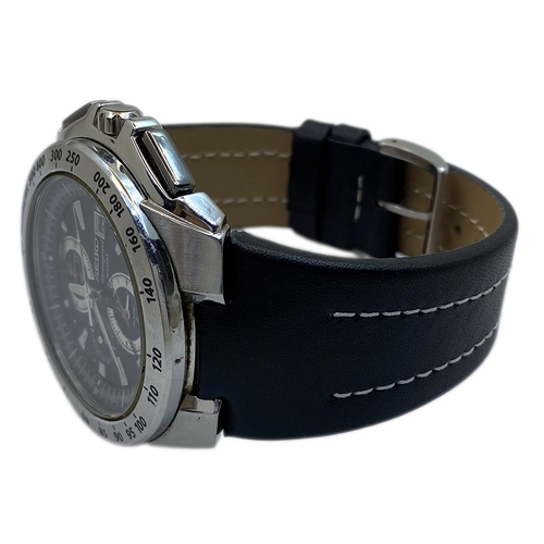 Seiko - 7T62-0HG0 Hakiki Deri Saat Kay��� | �zel El Yap�m� �retim