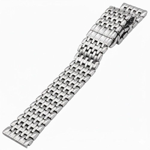 18-20-22mm Beads of Rice Solid Dolgu �elik Saat Kordonu