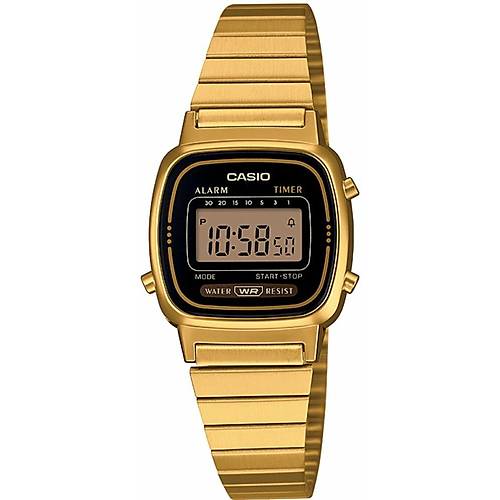 CASIO LA670WGA-1DF RETRO KADIN KOL SAAT�