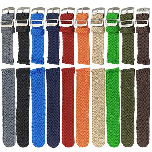 Hasr rg Tekstil Saat Kordonu  22mm   10 Renk Seenei