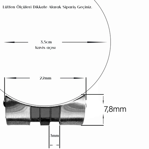 Jubilee Model Solid Dolgu elik Saat Kordonu 22mm A Kalite ift Renk