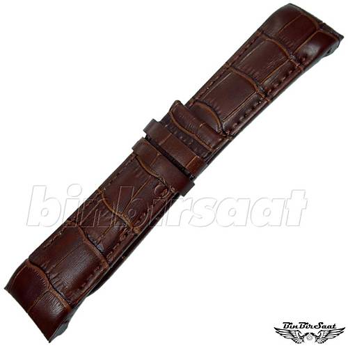 Tissot Uyumlu Hakiki Deri Kavisli Saat Kordonu 23mm lsn Dikkate Alarak Sipari Geiniz