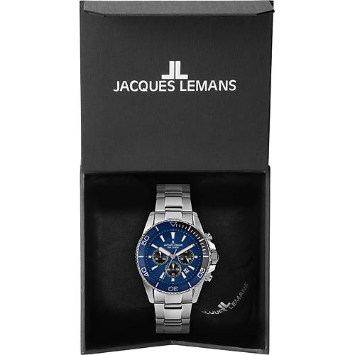 JACQUES LEMANS 1-2206H LIVERPOOL DIVER ERKEK KOL SAAT�