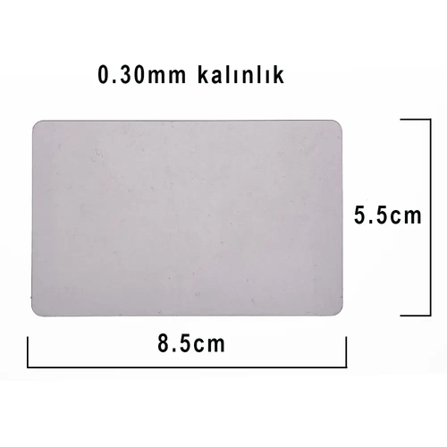 Profesyonel Saat Kadran Koruma ve Telefon S�k�m Kart� 0.30mm