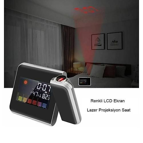 Enarose LED Dijital Alarml Masa Saati E581901