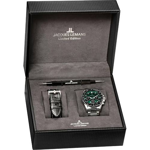 JACQUES LEMANS SPORTS LIMITED 50-10C ERKEK KOL SAAT�