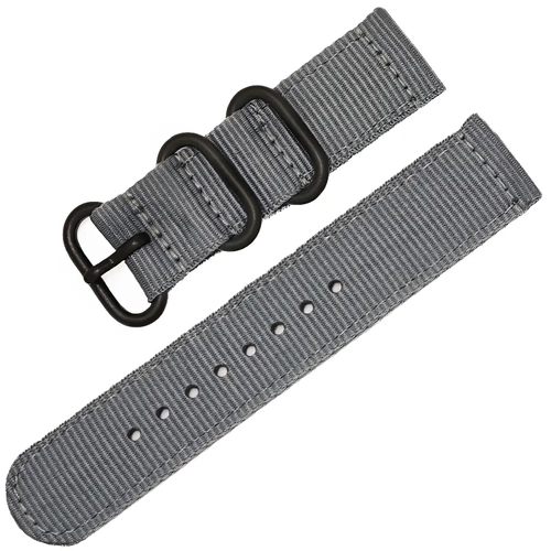 Chronexis 22mm Ak�ll� Pimli Perlon Tactical Sport Saat Kordonu - 10 Renk