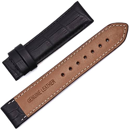 Dugary Croco Classic Black Matte � El Yap�m� Premium Deri Saat Kay���