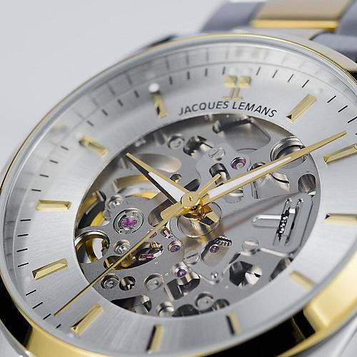 JACQUES LEMANS DERBY AUTOMATIC 1-2087I ERKEK KOL SAAT�