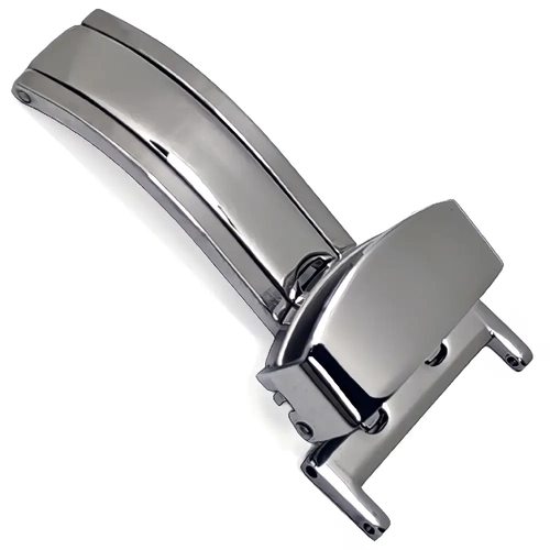 Paslanmaz �elik Katlamal� Deri Kordon Klipsi (16mm / 18mm)