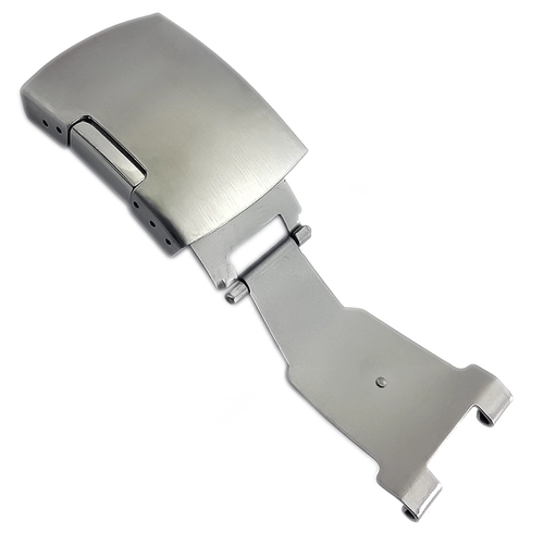 CLS24M-3 Paslanmaz �elik Yandan Basmal� Katlamal� Kordon Klipsi 20-22-24mm