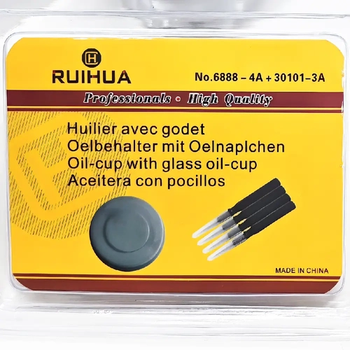RUIHUA Profesyonel Saat Ya�danl�k Seti | 3 G�zl� Kap ve 4'l� Ya� �ubu�u