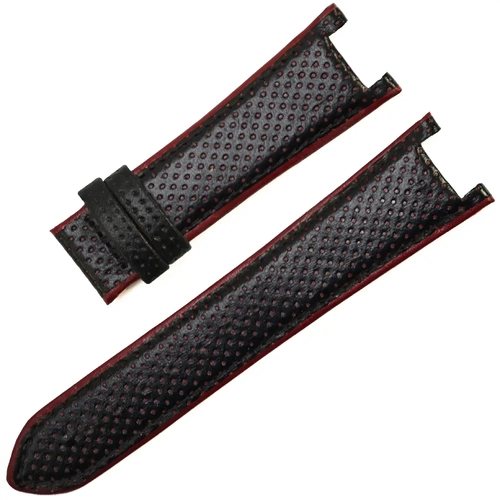 Dugarry - Versace VRSCVE1D01220 Uyumlu �zel Kesim El Yap�m� Deri Saat Kay���
