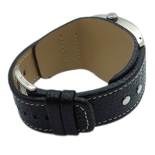 Fossil Hakiki Deri Saat Kay��� | �zel El Yap�m� �retim