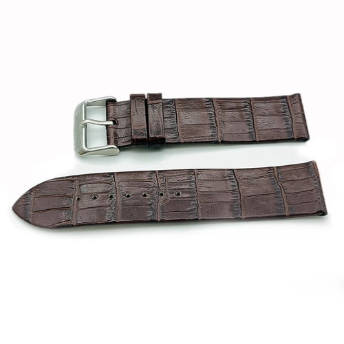 ZRC (Zuccolo Rochet & Cie) Saat Kordonu Hakiki Deri 22mm Croco Calf