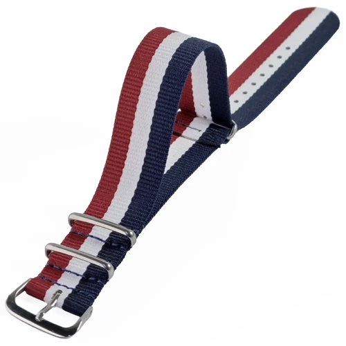 Perlon Dokuma Saat Kordonu - 18mm, 20mm, 22mm, 24mm NATO Model