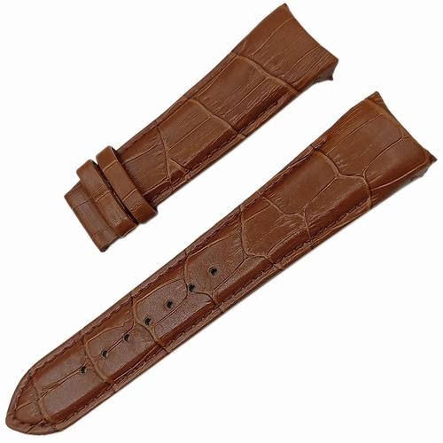 Tissot Uyumlu Hakiki Deri Kavisli Saat Kordonu 23mm lsn Dikkate Alarak Sipari Geiniz