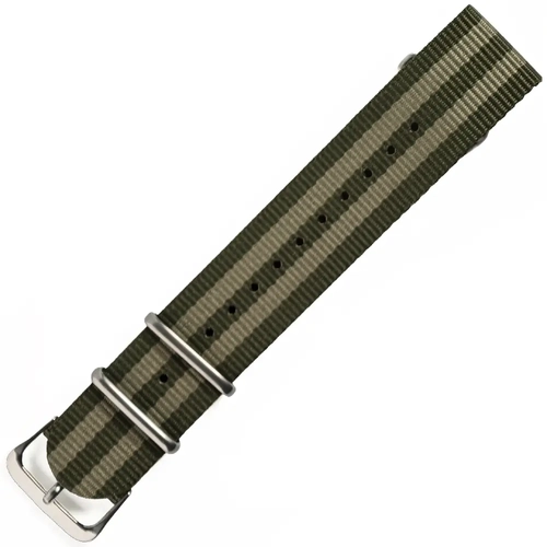 Perlon Dokuma Saat Kordonu - 18mm, 20mm, 22mm, 24mm NATO Model