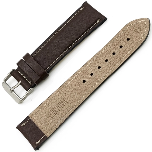 Hakiki Deri Diki�li Saat Kay��� 22mm (5 Renk � Yerli �retim)