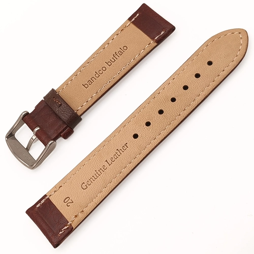 Bandco Hakiki Deri Diki�li Saat Kordonu 20�22�24mm