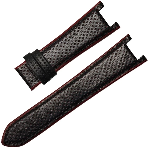 Dugarry - Versace VRSCVE1D01220 Uyumlu �zel Kesim El Yap�m� Deri Saat Kay���